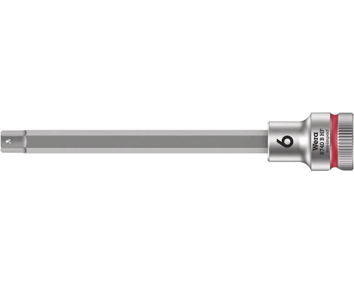 Wera 8740 B HF Bit (3/8" Socket) (107mm) (6mm)
